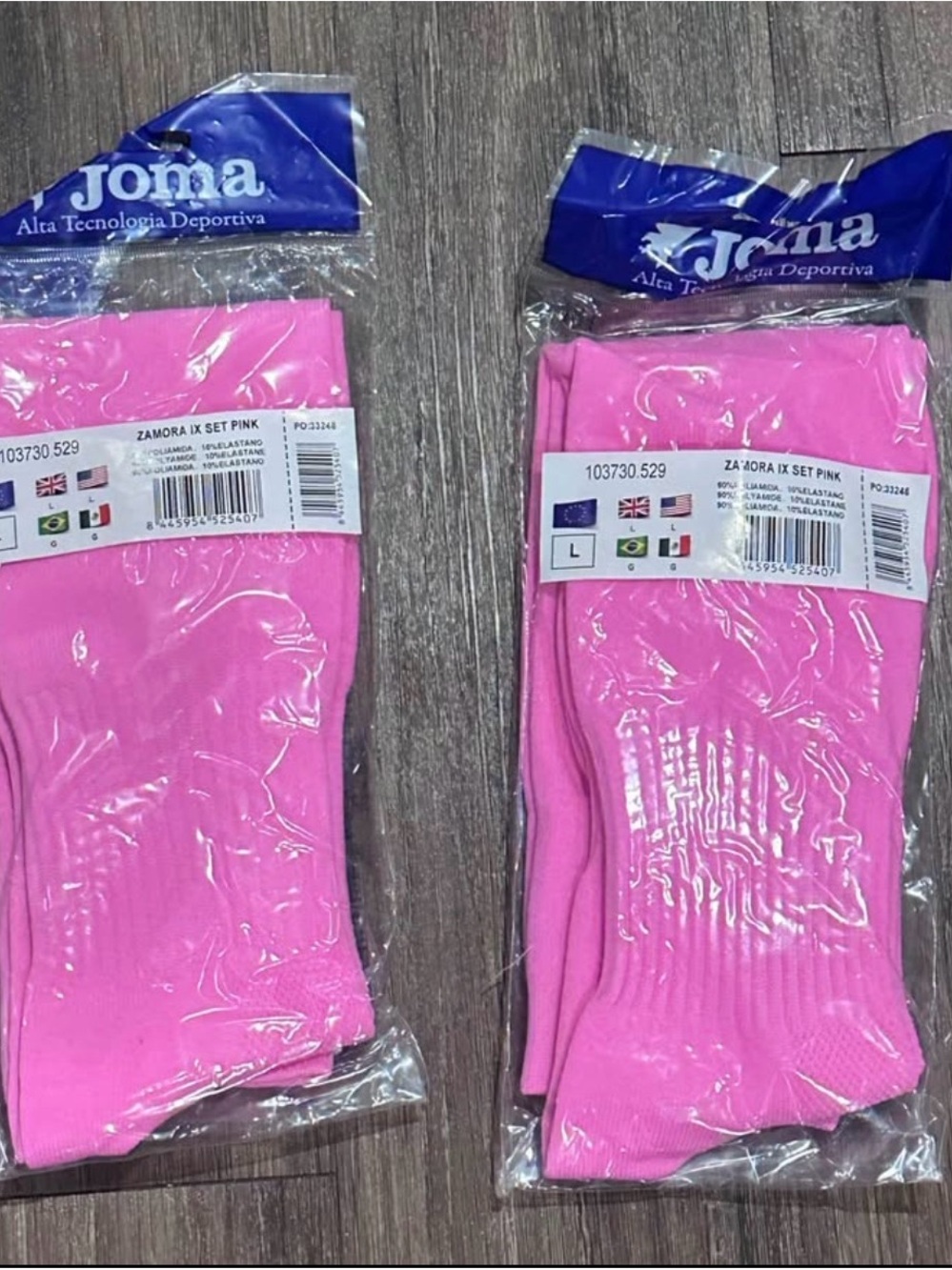 Zamora IX Set - Pink soccer Socks